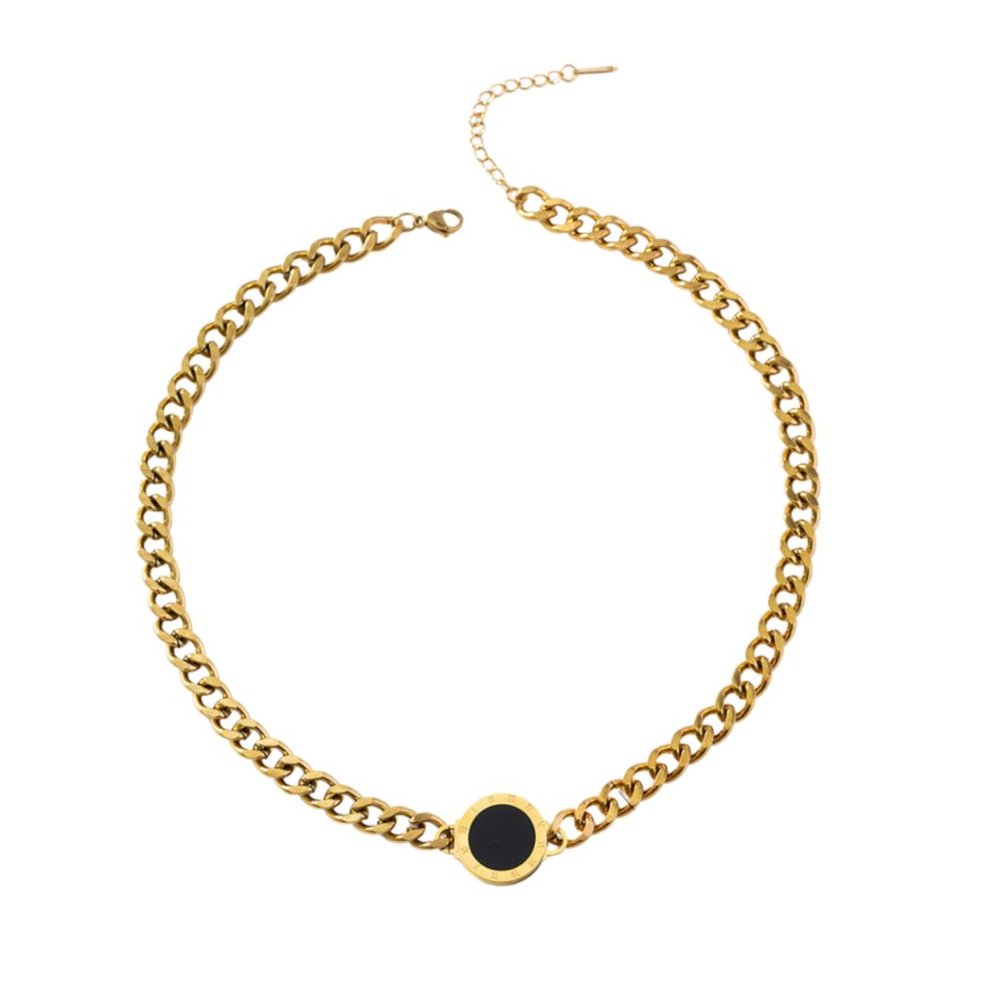 Vintage Style Necklace Gold
